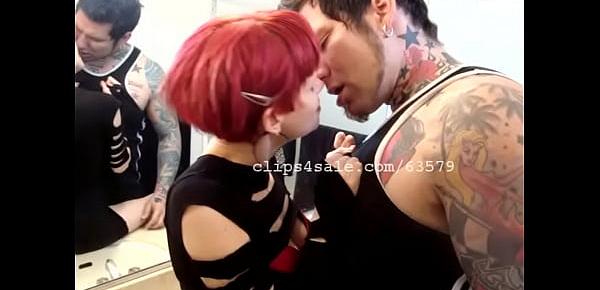  John and Hanna Kissing Video 1